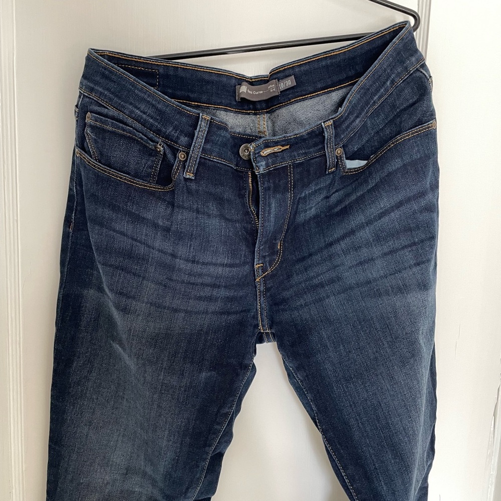 Levi's Demi Curve Mid Rise Jeans 10/30